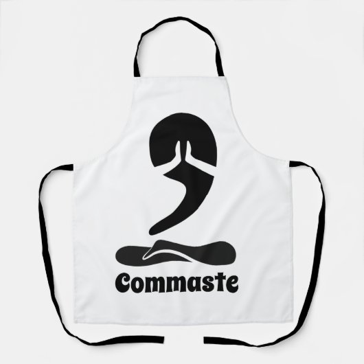 Commaste Schort (Voorkant)