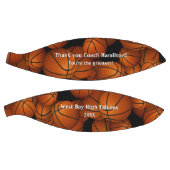 Commemoratie team cadeau bedankt coach mini basketbal (Panelen)