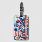 Commemorative 1776-2026 USA Semiquincentennial Bagagelabel (Voorkant (verticaal))