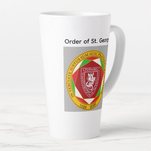 Commemorative 700th Anniversary Latte Mug Latte Mok (Rechterhoek)