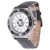 Commemorative Birthday Celebration Personalized Horloge (Gekanteld)