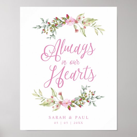 Commemorative Design Loved Ones in Loving Memory Poster (Voorkant)