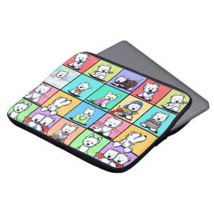Commemorative KiniArt Westie Electronics Tas