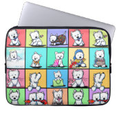 Commemorative KiniArt Westie Electronics Tas (Voorkant)