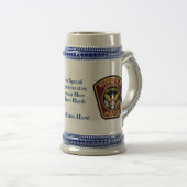 Commemorative Name Date Keepsake Stein Mug Bierpul (Voorkant rechts)