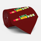 Commendement Nationaal Defensiedienst Vietnam Stropdas (Opgerold)