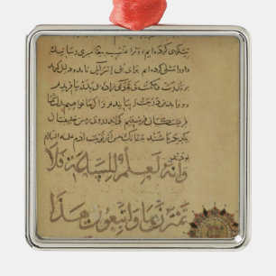 Commentaar op de Koran Khurasan Metalen Ornament