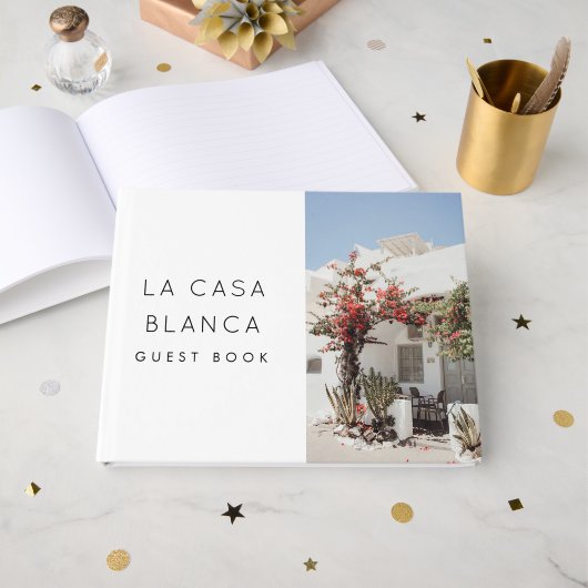 Commentaar op de verticale hartaanval van White Be Gastenboek (Voorkant open)