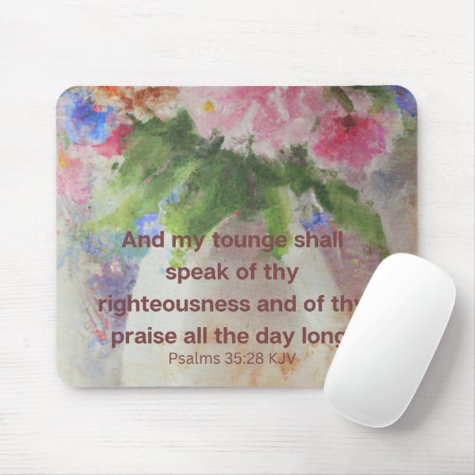 Commentaar uit de Comfort Bible Muismat (Met muis)