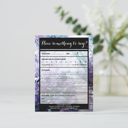 Commentaarkaart (Leapdaze 1) Briefkaart (Staand voorkant)