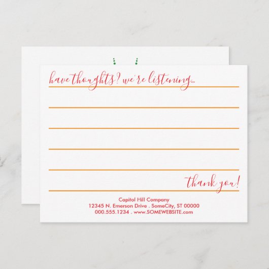 commentaarkaart regenbowBurst Briefkaart (Voorkant / Achterkant)