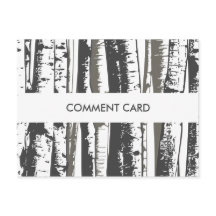 commentaarkaart voor bomen