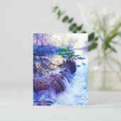 commentaarkaart voor mailinglijst: watersmog briefkaart (Staand voorkant)