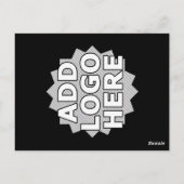 commentaarkaart voor mailinglijsten met logo briefkaart (Achterkant)