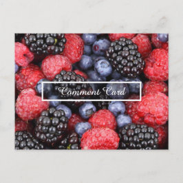 commentaarkaartvruchten briefkaart