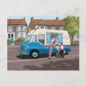  Commer Ice Cream Truck Briefkaart (Voorkant)