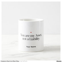 Commerce Cadeauprodukt Hart Vormgegeven Mok