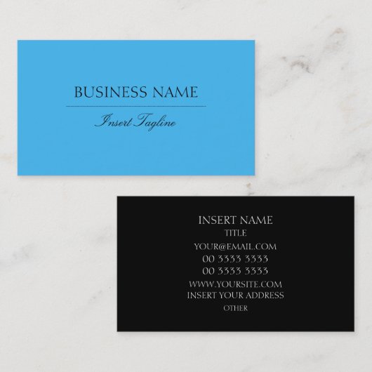 Commerce Recruiter Elegant Visitekaartje (Voorkant / Achterkant)