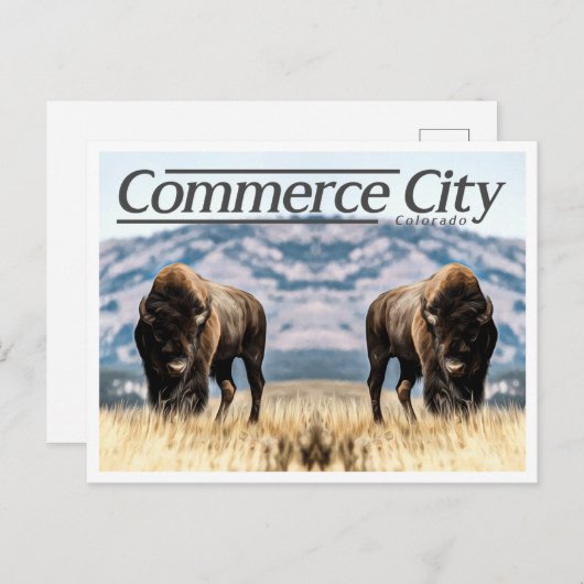 COMMERCE STAD COLORADO BRIEFKAART (Voorkant / Achterkant)