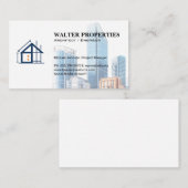 Commercial Buildings | Construction | Architecture Visitekaartje (Voorkant / Achterkant)