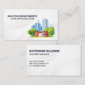 Commercial Buildings | Residential | Properties Visitekaartje (Voorkant / Achterkant)