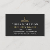 Commercial Cleaning Visitekaartje (Voorkant)