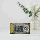 Commercial Dumpster Services Junk Removal Logo Visitekaartje (Staand voorkant)