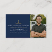 Commercial Janitorial Cleaning Photo Visitekaartje (Voorkant)