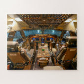 Commercial Jet Cockpit Jigzaag Puzzle Legpuzzel (Horizontaal)