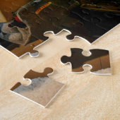 Commercial Jet Cockpit Jigzaag Puzzle Legpuzzel (Zijkant)