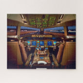 Commercial Jet Cockpit Legpuzzel (Horizontaal)