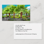 Commercial Office Landscaping Business Cards Visitekaartje (Voorkant / Achterkant)