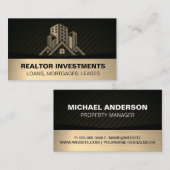 Commercial Properties and Residential Visitekaartje (Voorkant / Achterkant)