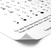 Commercial PX Font Character Sheet for Zazzle Poster (Hoek)