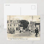 Commercial St, Provincetown, Vintage Briefkaart (Voorkant / Achterkant)