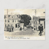 Commercial St, Provincetown, Vintage Briefkaart (Voorkant)