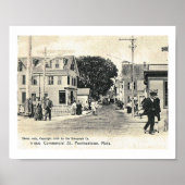 Commercial Street, Provincetown, 1905 Poster (Voorkant)