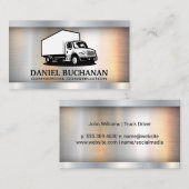 Commercial Truck Driver | Transport Visitekaartje (Voorkant / Achterkant)