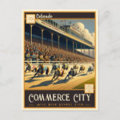 Commercie Stad, Colorado |  BRIEFKAART (Voorkant)