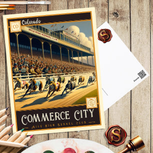 Commercie Stad, Colorado    BRIEFKAART