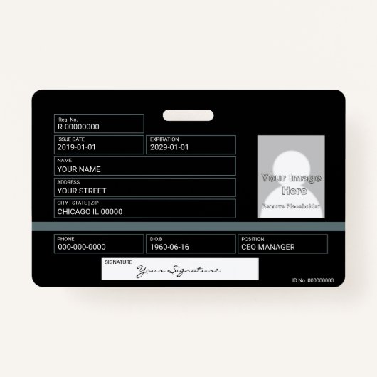 Commercieel Badge (Achterkant)