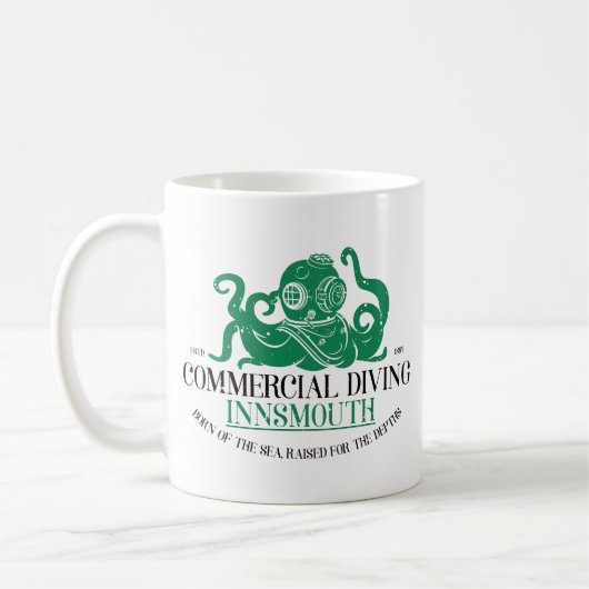 Commercieel Duiken Innsmouth Koffiemok (Links)