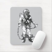 Commercieel duiktuig Mousepad Muismat (Met muis)