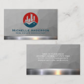 Commercieel en residentieel vastgoed visitekaartje (Voorkant / Achterkant)