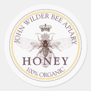 Commercieel Honing Label Imker Apiary