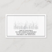 Commercieel onroerend goed | Stad binnenstad Visitekaartje (Achterkant)