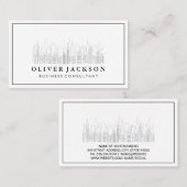 Commercieel onroerend goed | Stad binnenstad Visitekaartje (Voorkant / Achterkant)