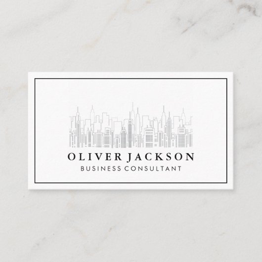 Commercieel onroerend goed | Stad binnenstad Visitekaartje (Voorkant)