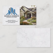 commercieel residentieel vastgoed | Cottage Home Visitekaartje (Voorkant / Achterkant)