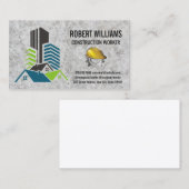 Commercieel Sky Scraper onroerend goed | Bouw Afsprakenkaartje (Voorkant / Achterkant)